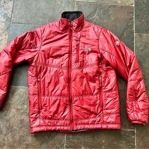 Mountain Hardwear Men's Vibrant Red Puffer Jacket